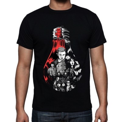 Мъжка тениска на  STRANGER THINGS - TEAM